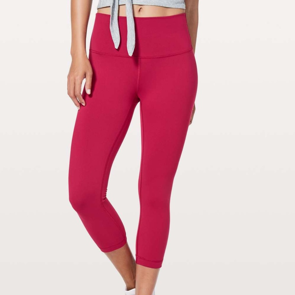 🍋Lululemon Wunder Under Crop (High Rise)!